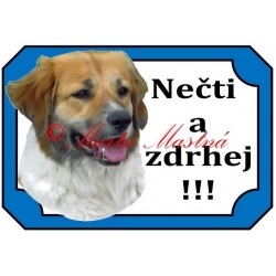 Tabulka český horský pes