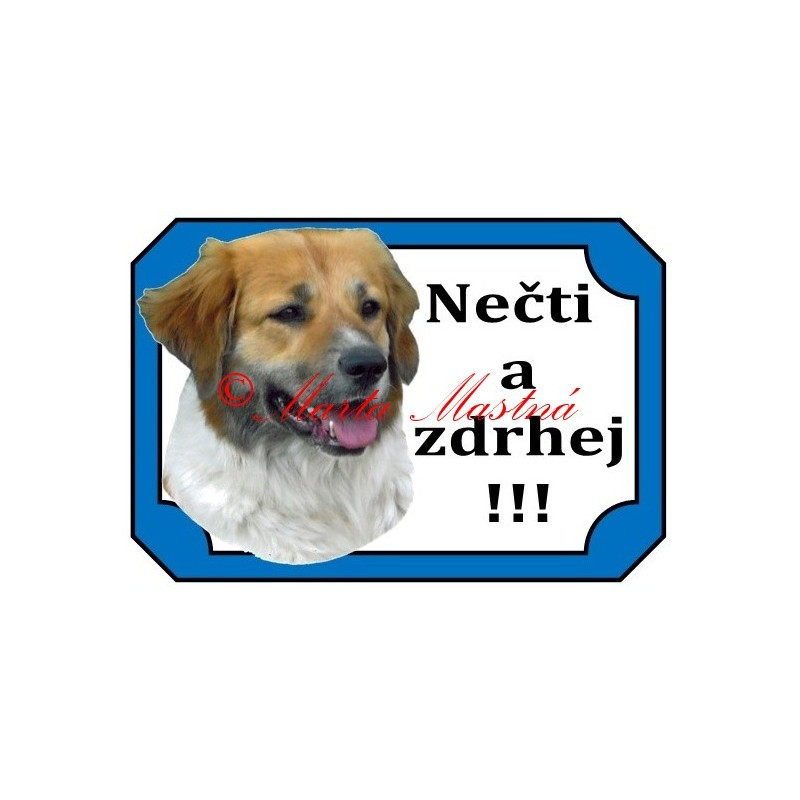 Tabulka český horský pes