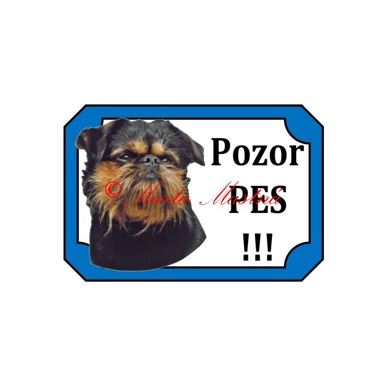 Tabulka grifonek belgický