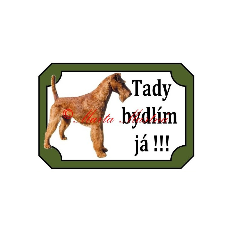 Tabulka irský teriér
