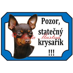 Tabulka pražský krysařík