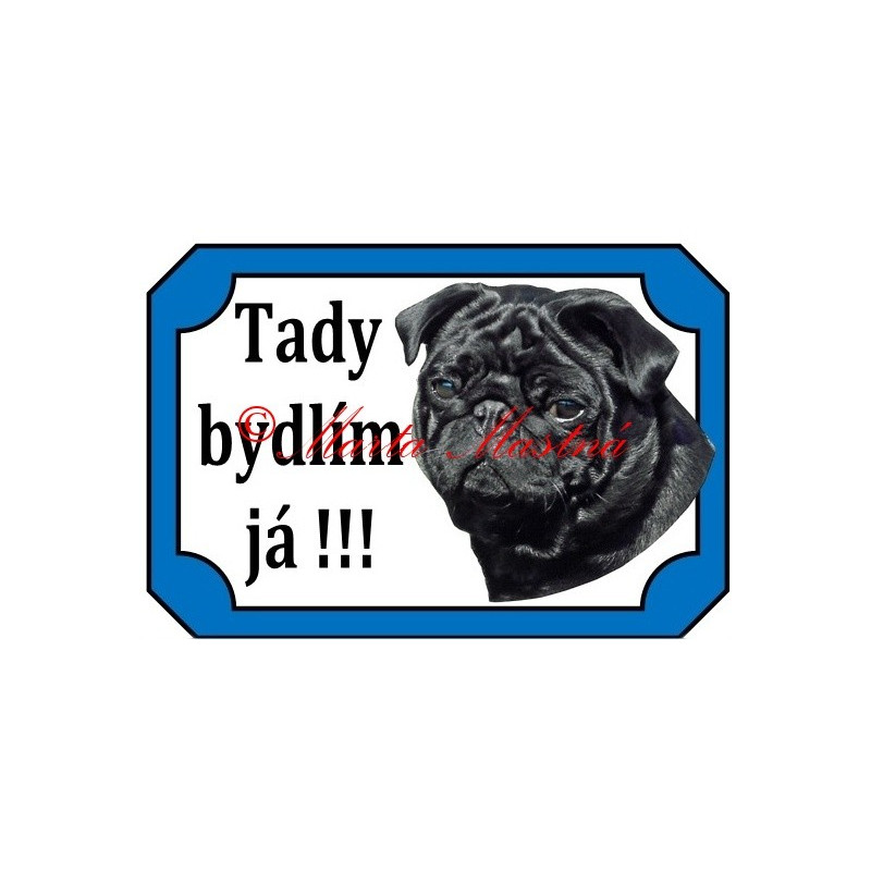 Tabulka mops černý