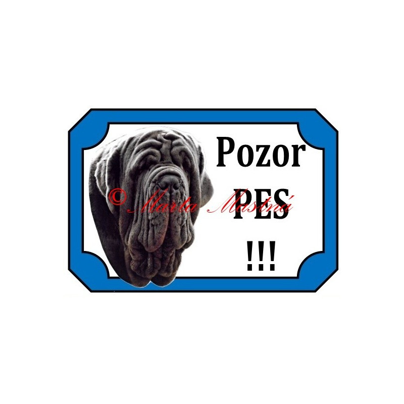 Tabulka neapolský mastin