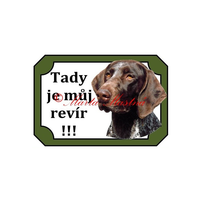 Tabulka německý krátkosrstý ohař