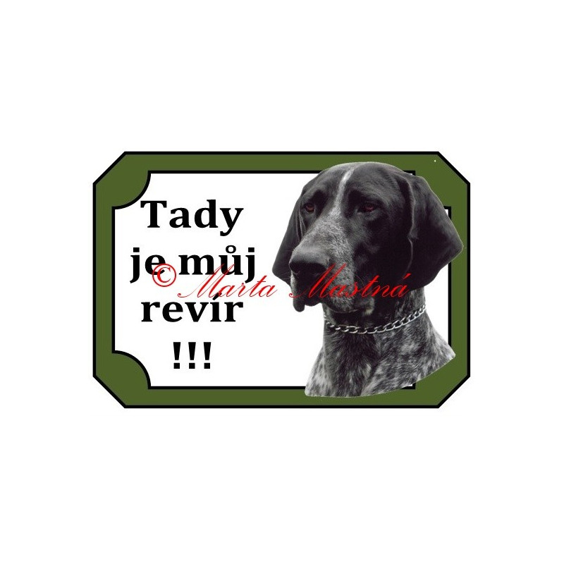 Tabulka německý krátkosrstý ohař