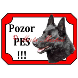 Tabulka německý ovčák