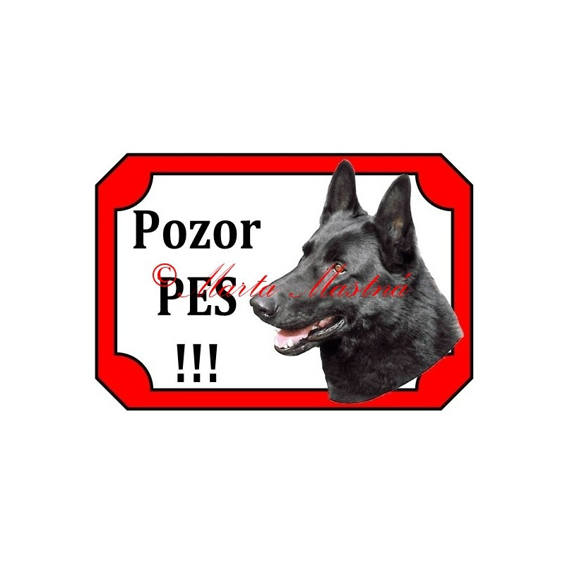 Tabulka německý ovčák