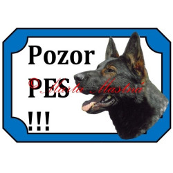 Tabulka německý ovčák