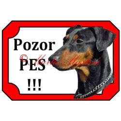 Tabulka německý pinč