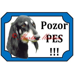 Tabulka perský chrt saluki