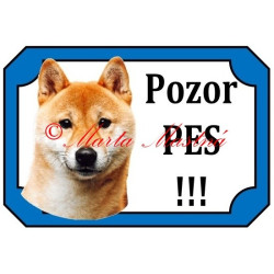 Tabulka šiba, shiba inu