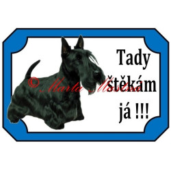 Tabulka skotský teriér