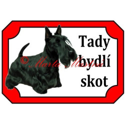 Tabulka skotský teriér