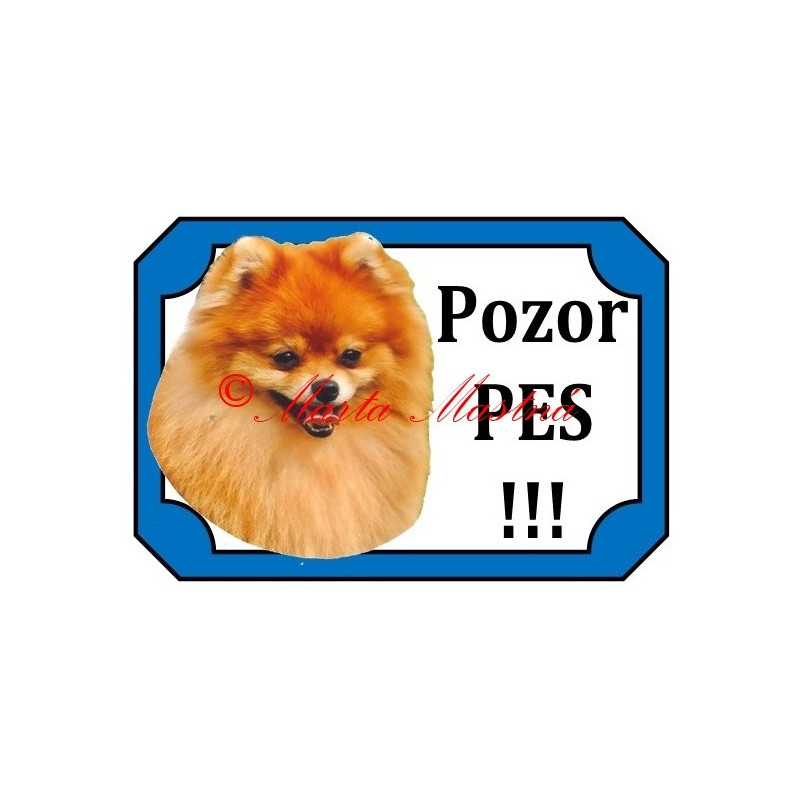 Tabulka špic, pomeranian