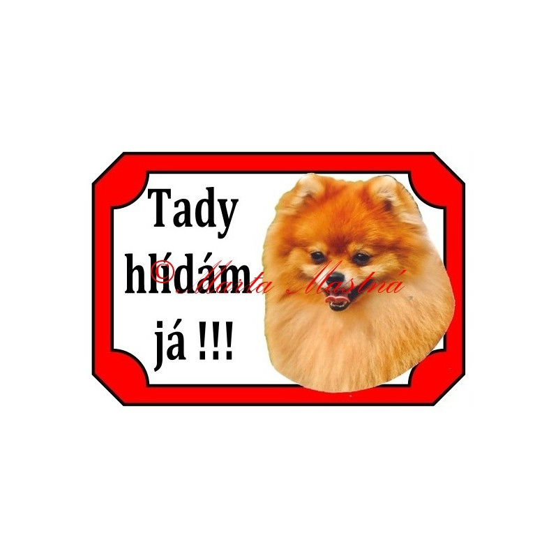 Tabulka špic, pomeranian