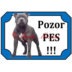 Tabulka stafordšírský bulteriér