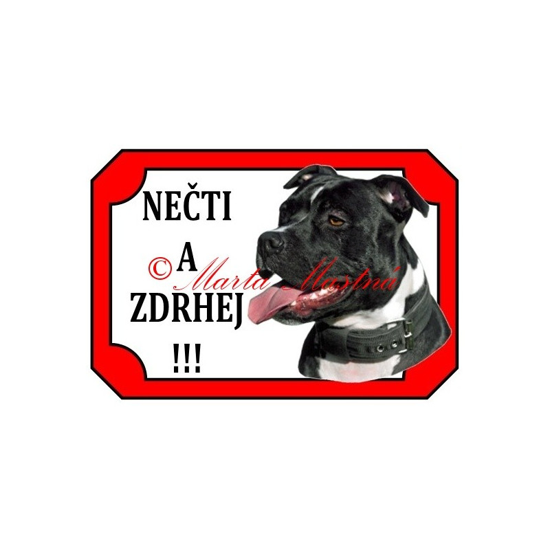 Tabulka staford, pitbul