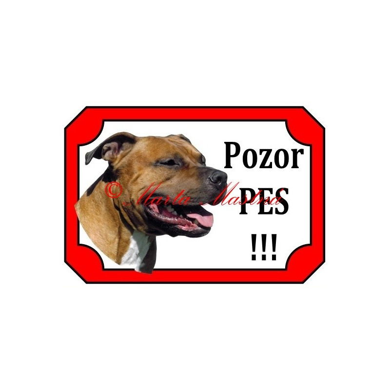 Tabulka staford, pitbul