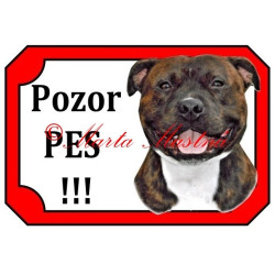 Tabulka stafordšírský bulteriér