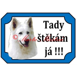 Tabulka bílý švýcarský ovčák