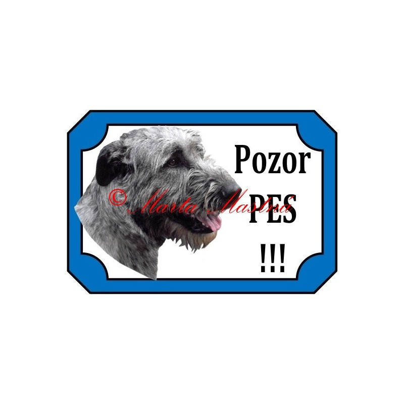 Tabulka irský vlkodav