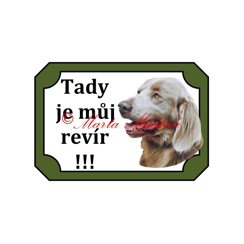 Tabulka výmarský ohař