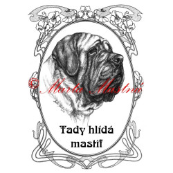 Tabulka anglický mastif