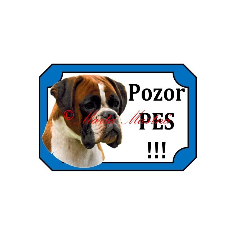 Tabulka německý boxer