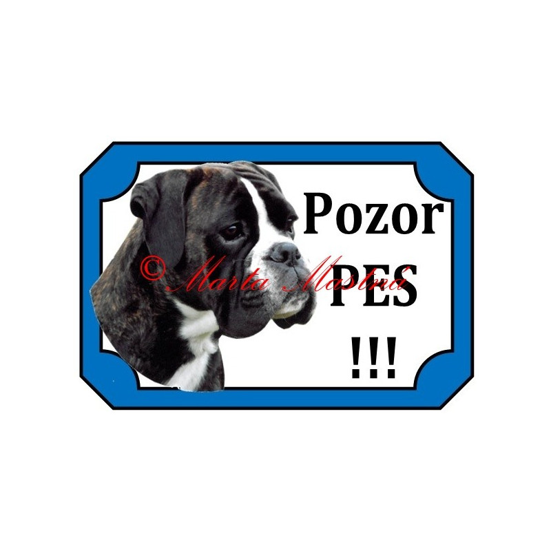 Tabulka německý boxer