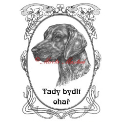 Tabulka německý krátkosrstý ohař