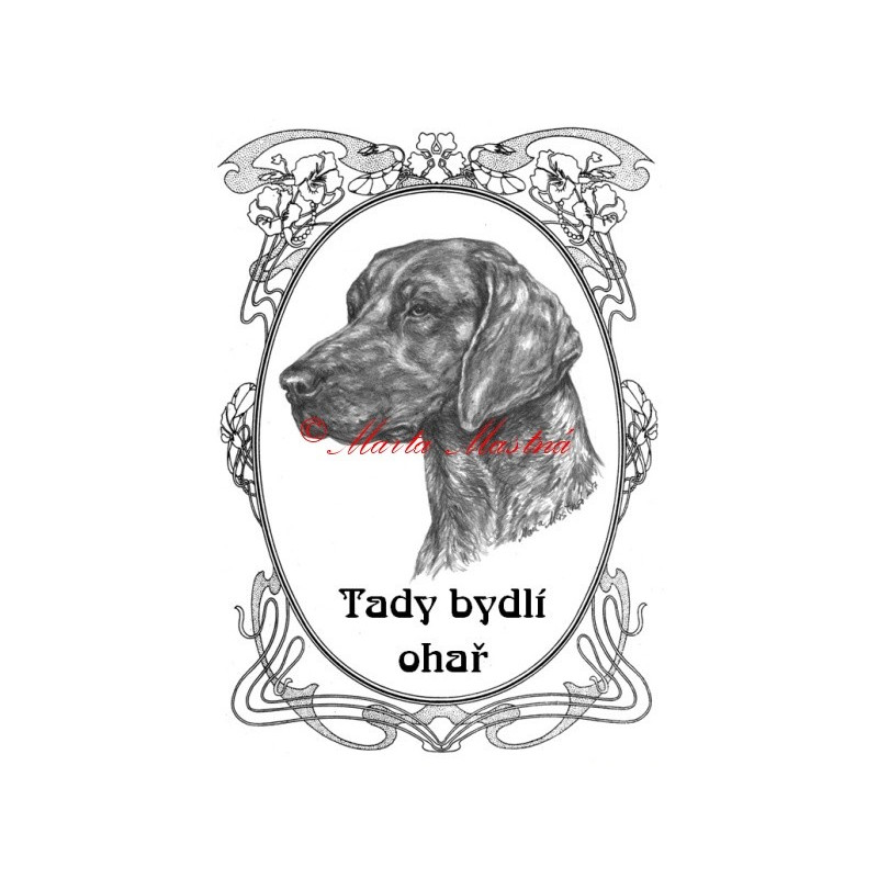 Tabulka německý krátkosrstý ohař