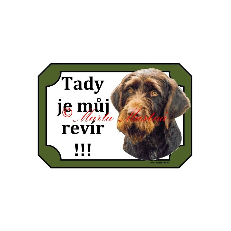 Tabulky český fousek, německý ohař