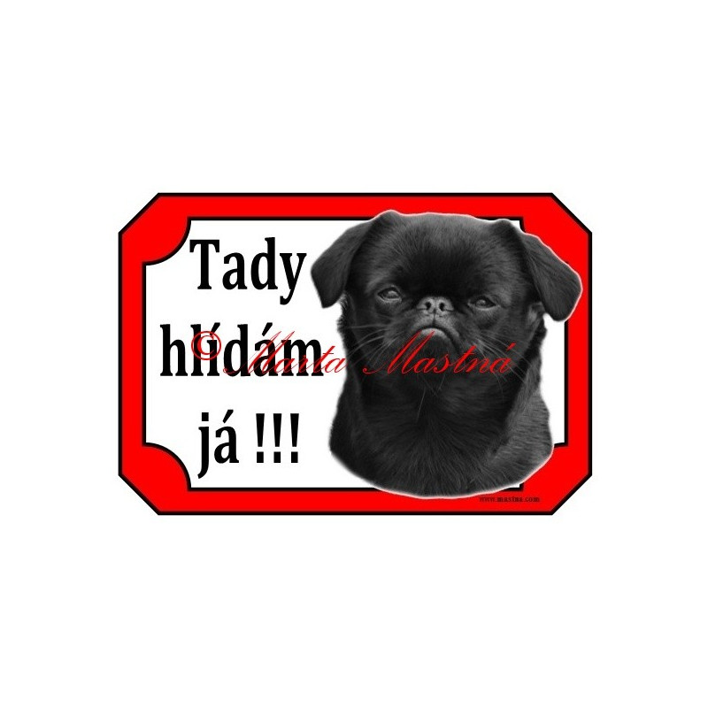 Tabulky brabantík, brabantský grifonek