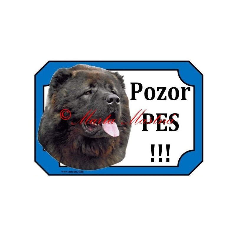 Tabulky kavkazský pastevecký pes