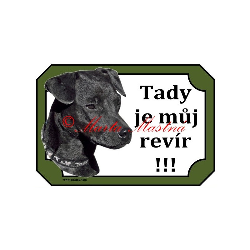 Tabulky patterdale teriér