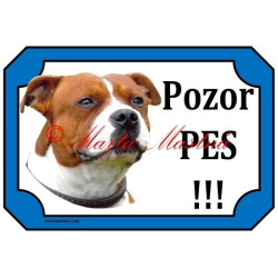 Tabulky stafordšírský bulteriér