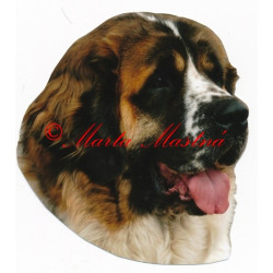 Samolepka moskevský strážní pes