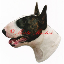 Samolepka bulteriér