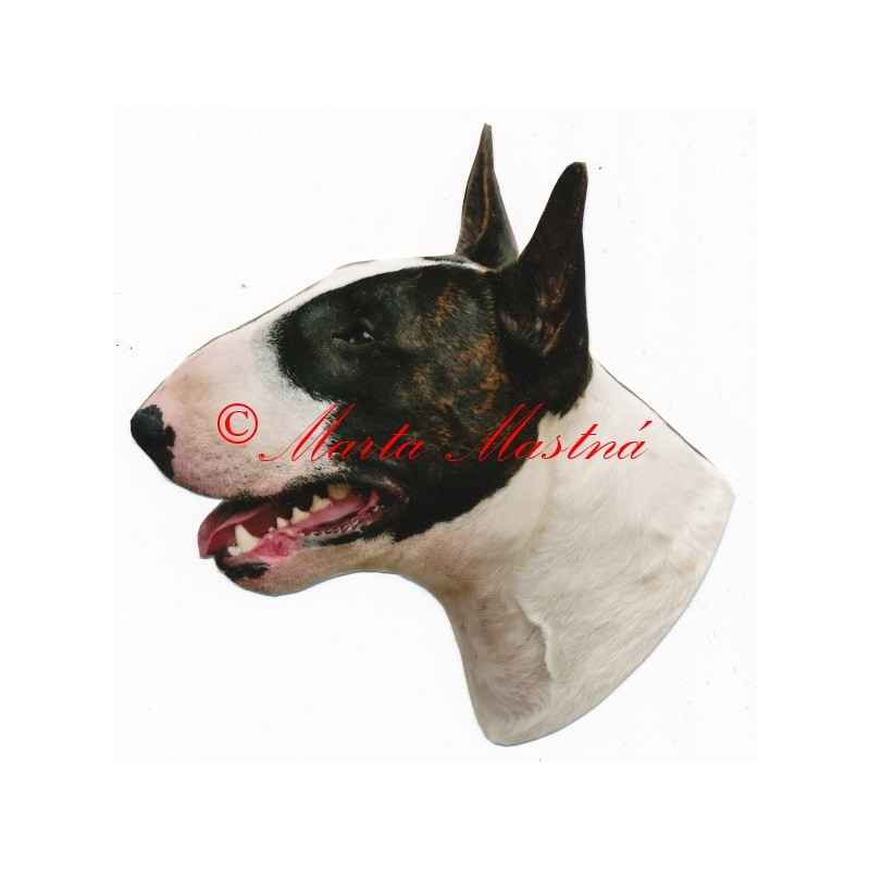 Samolepka bulteriér