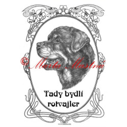 Tabulka rotvajler, rotweiler