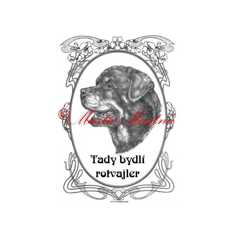 Tabulka rotvajler, rotweiler