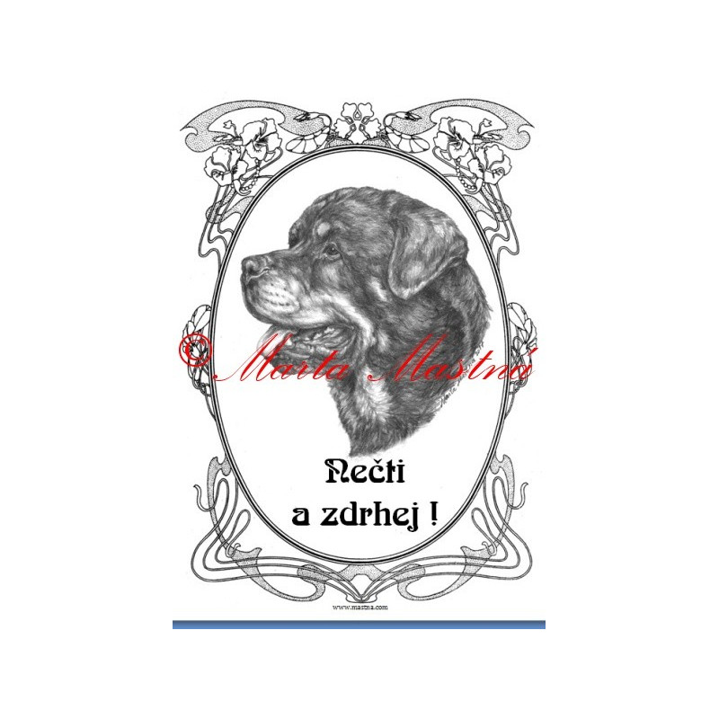 Tabulka rotvajler, rotweiler