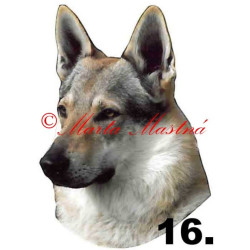 Samolepka československý vlčák archiv