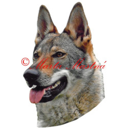 Samolepka československý vlčák archiv