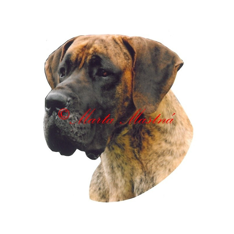 Samolepka německá doga archiv