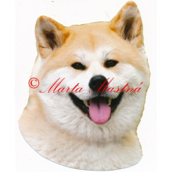 Samolepka akita inu