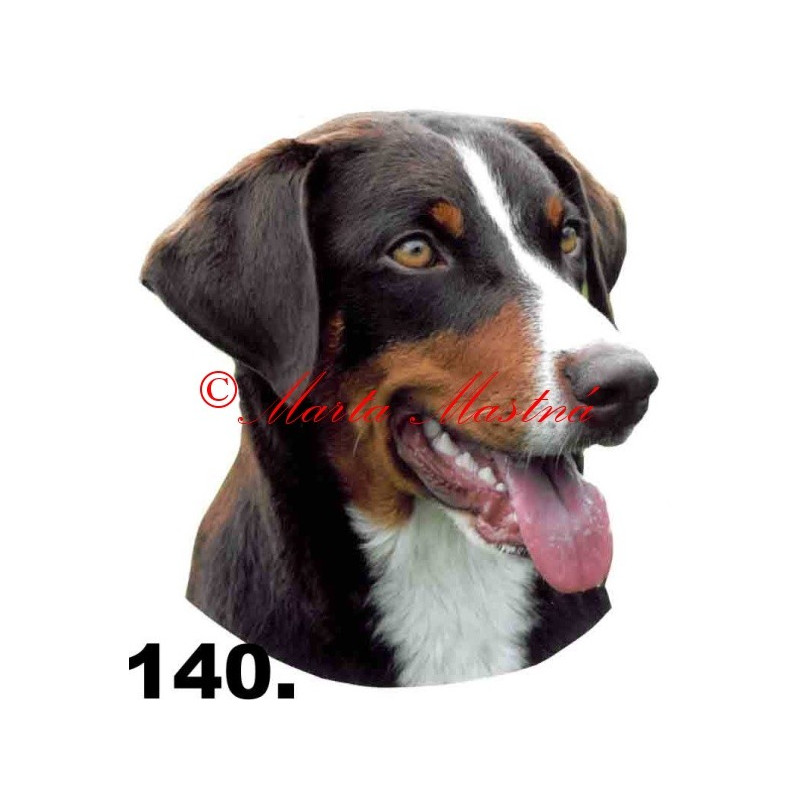 Samolepka appenzelský salašnický pes archiv