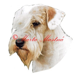 Samolepka sealyham teriér archiv