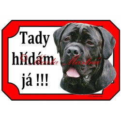 Tabulka cane corso