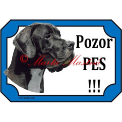 Tabulka německá doga